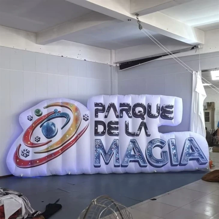 Custom Giant Inflatable Advertising Sign With Full Digital Printing factory