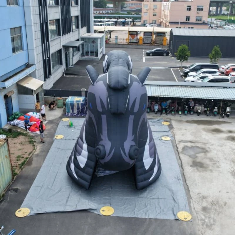 Giant Horse‑Head Inflatable Entrance Tunnel best Giant Horse‑Head Inflatable Entrance Tunnel best