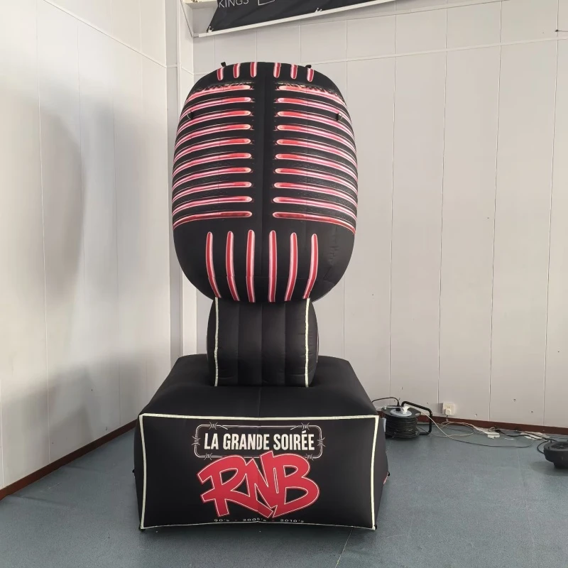Inflatable Vintage Microphone