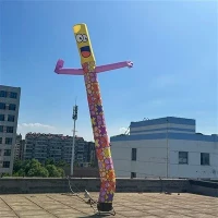 Colorful Straight Tube Aerial Dancer