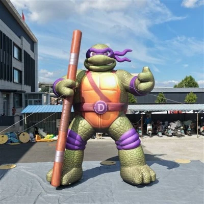 Giant Custom Inflatable Cartoon Turtle Character