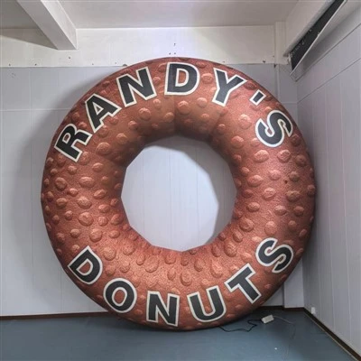 Giant Donut Shaped Inflatable Sign