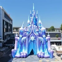 Giant Inflatable Ice Castle Arch Tunnel