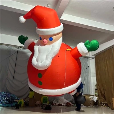 Inflatable Santa Claus Decoration