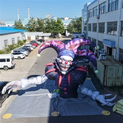 Inflatable Scary Jester Clown