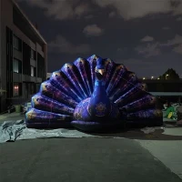 Inflatable Starry Peacock